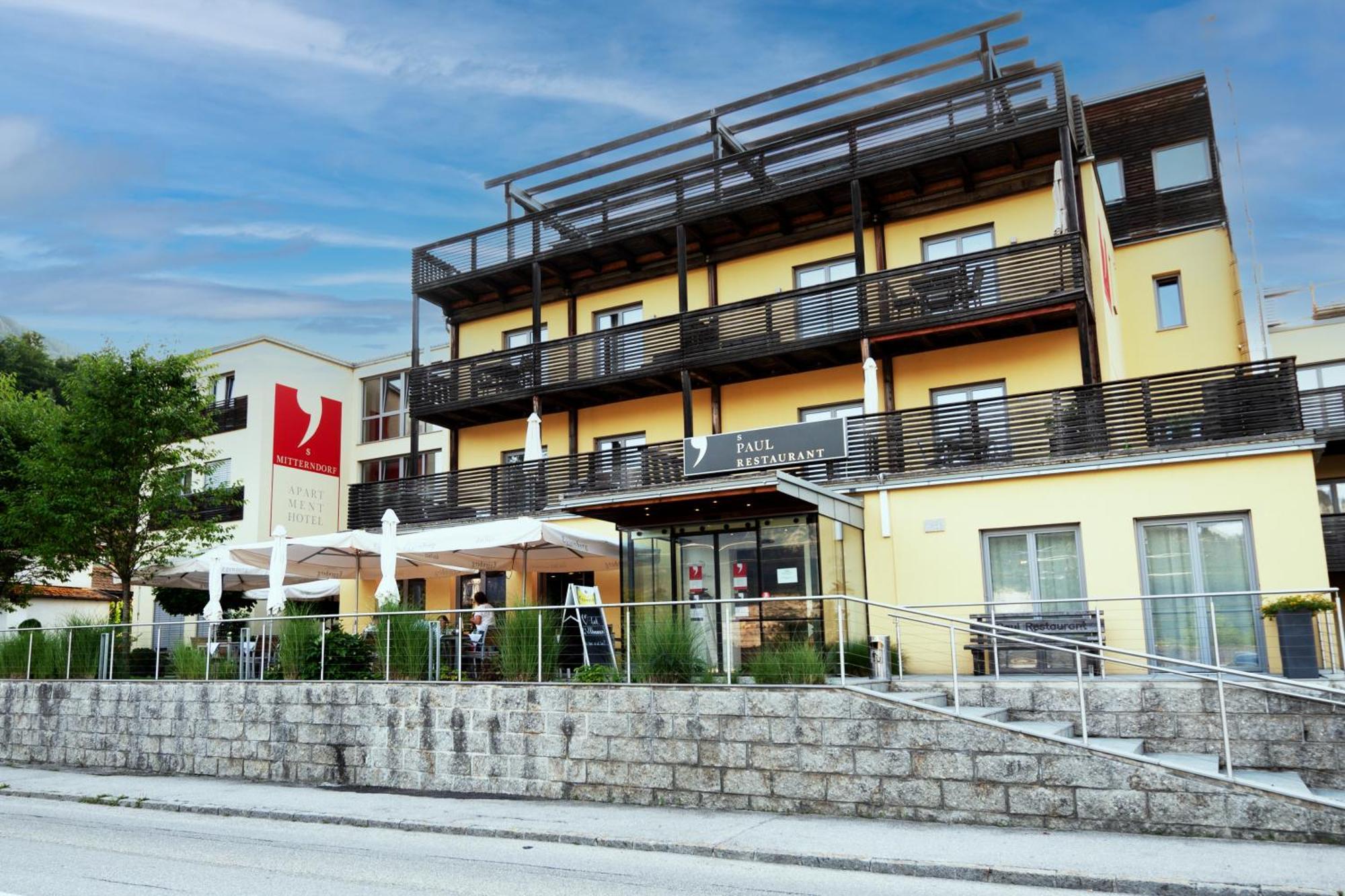 Apartmenthotel 'S Mitterndorf Traunkirchen Dış mekan fotoğraf